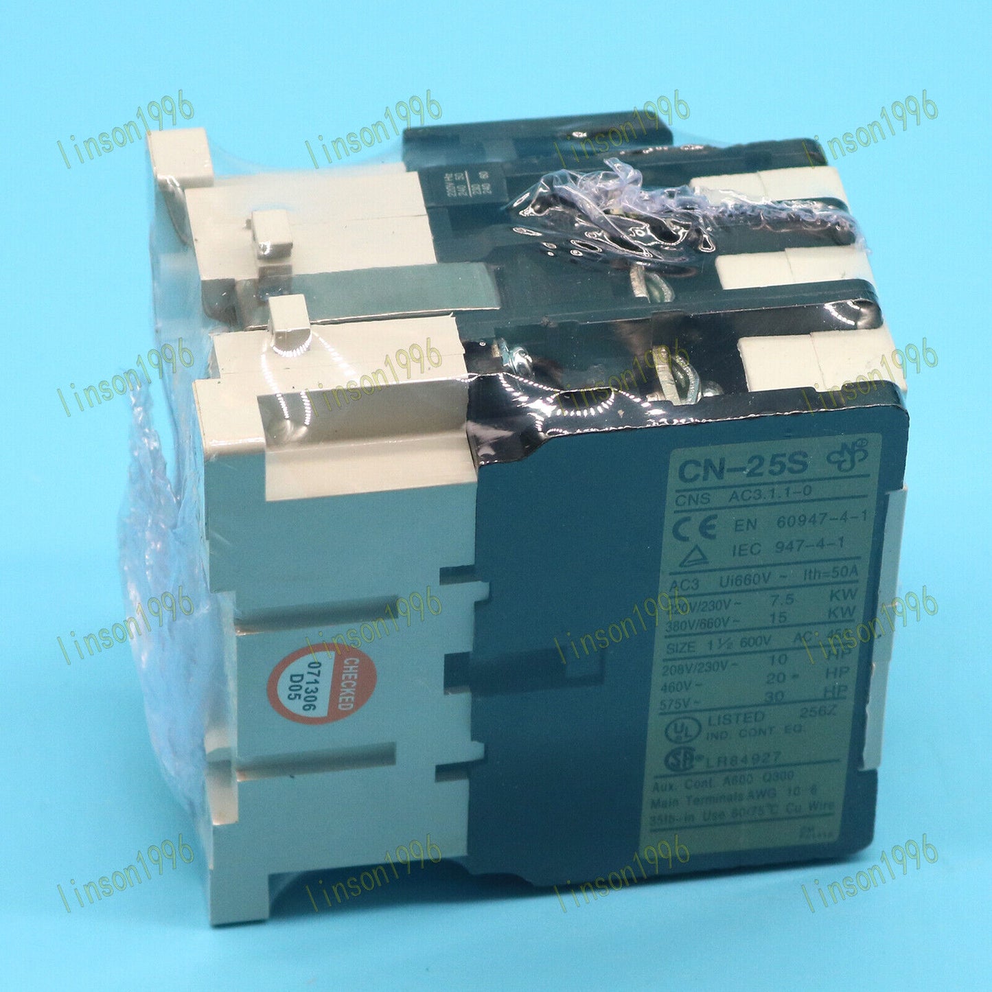 TECO CN-25S 220V Ac Contactor Fast - TECO
