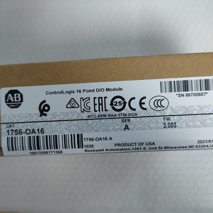Factory Sealed AB 1756-OA16 ControlLogix 16 Point Module - CONTROLLOGIX