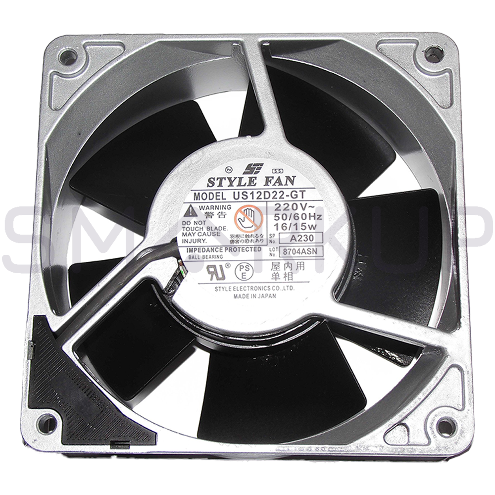 new In Box STYLE FAN US12D22-GT AC Cooling Fan 220V 16/15W 50/60HZ - SCHNEIDER ELECTRIC
