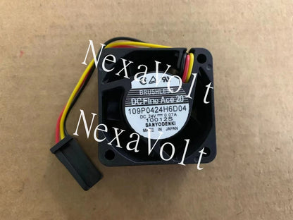 1PC SANYO 109P0424H6D04 24V 0.07A FANUC Drive Cooling Fan