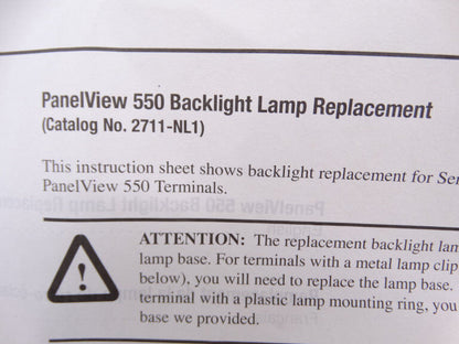 Allen Bradley 2711-NL1 Indicator Light 220V 5W - ALLEN BRADLEY