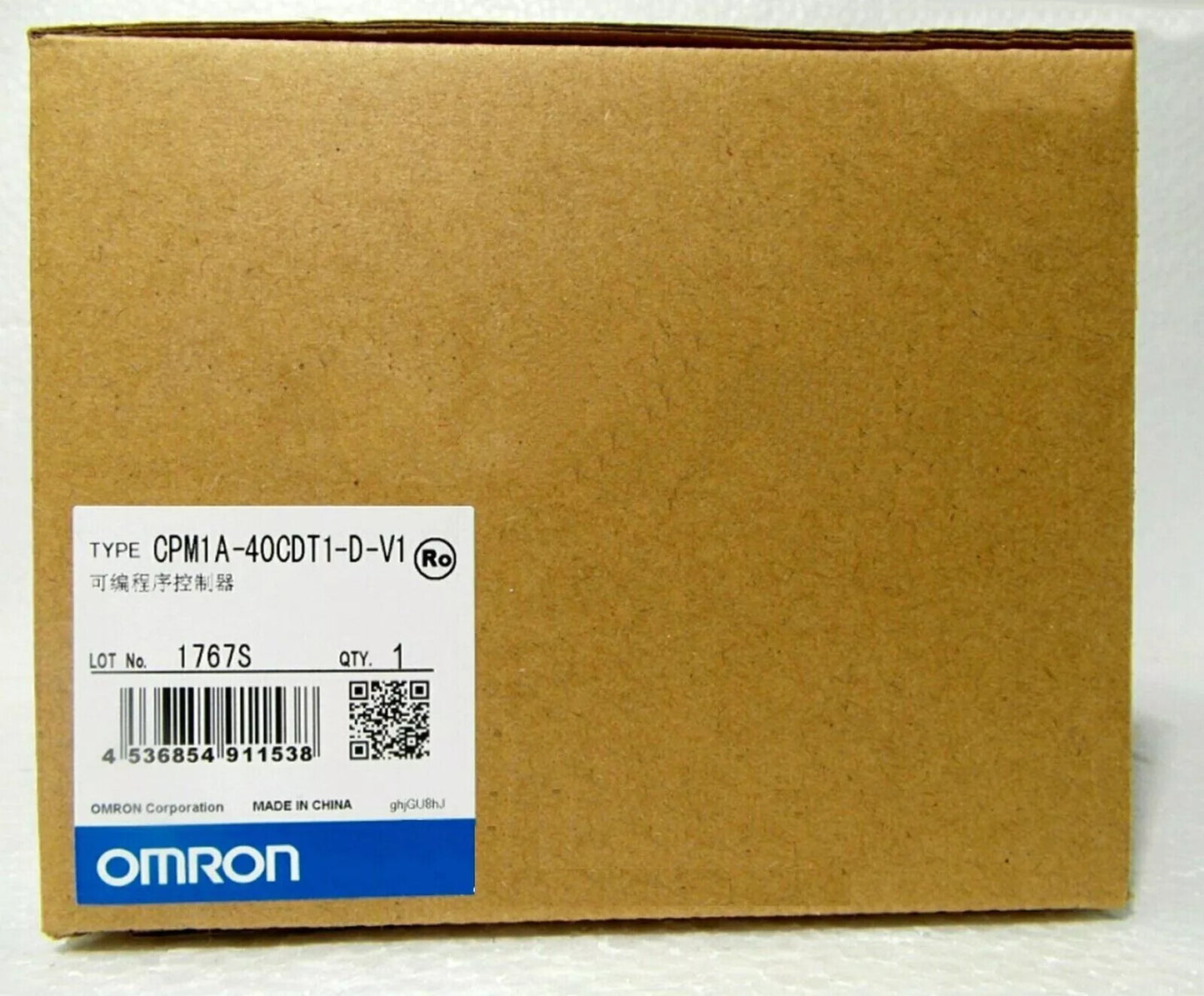 1PC  Omron CPM1A-40CDT1-D-V1 PLC Module In Box ping