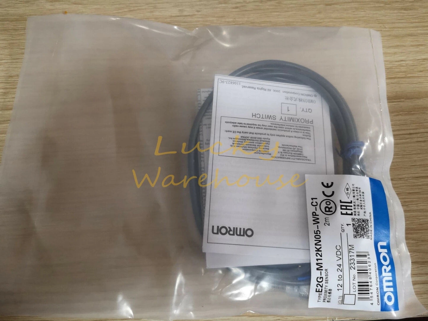 1PCS Omron E2G-M12KN05-WP-C1 Proximity Switch - Free Ship *TT