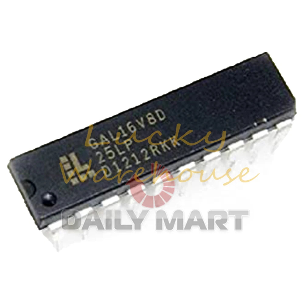50PCS/ LATTICE GAL16V8D-15LP DIP-20 IC Chip
