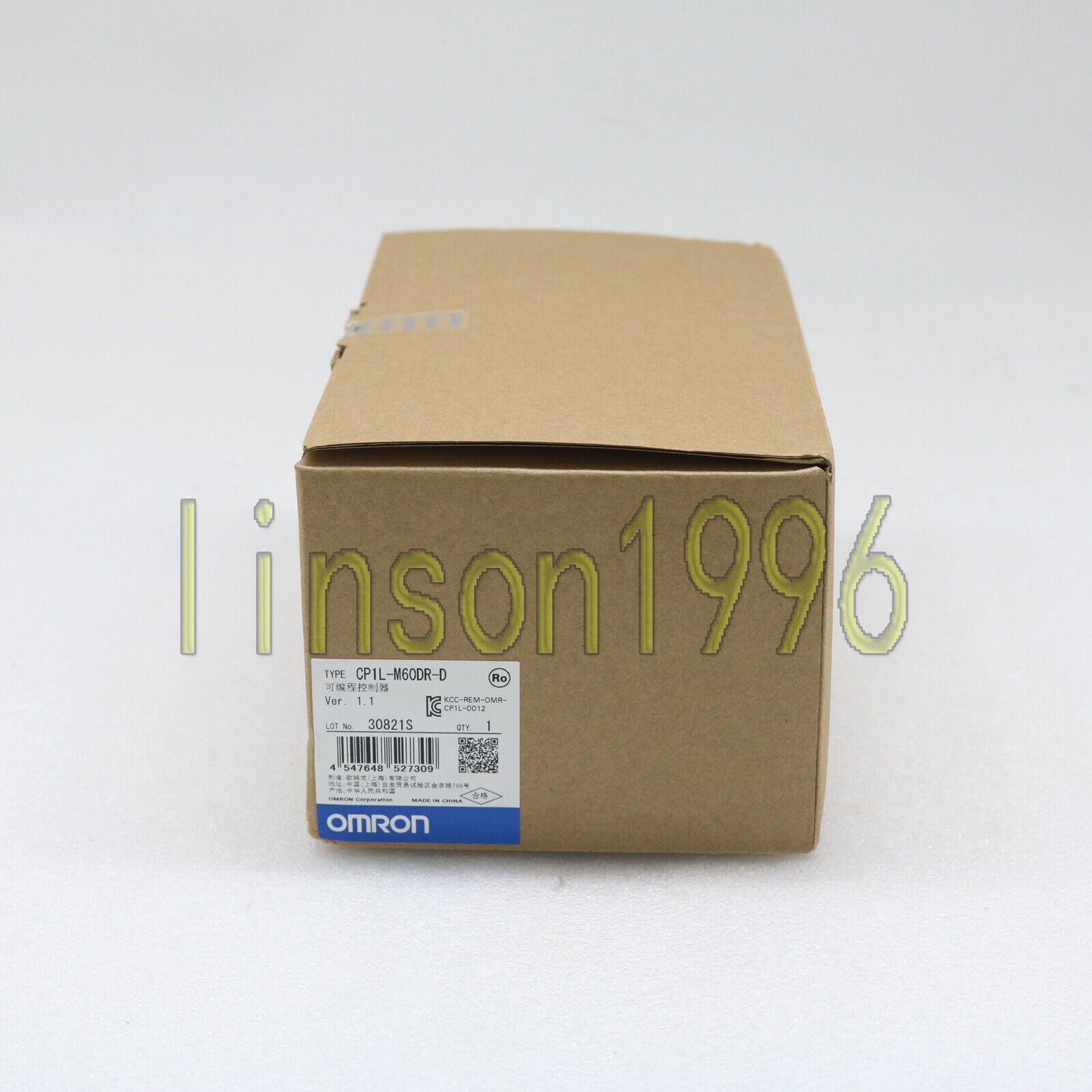 Omron CP1L-M60DR-D 1-Year Smart Automation Controller - OMRON