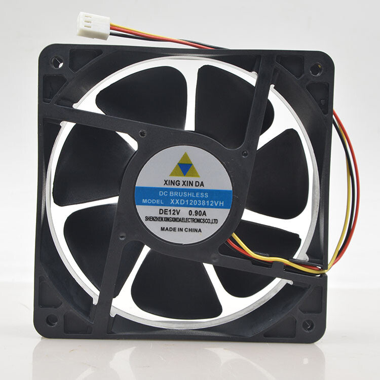 1pcs  XXD1203812VH 12cm 12V 0.90A 12038 chassis power supply fan