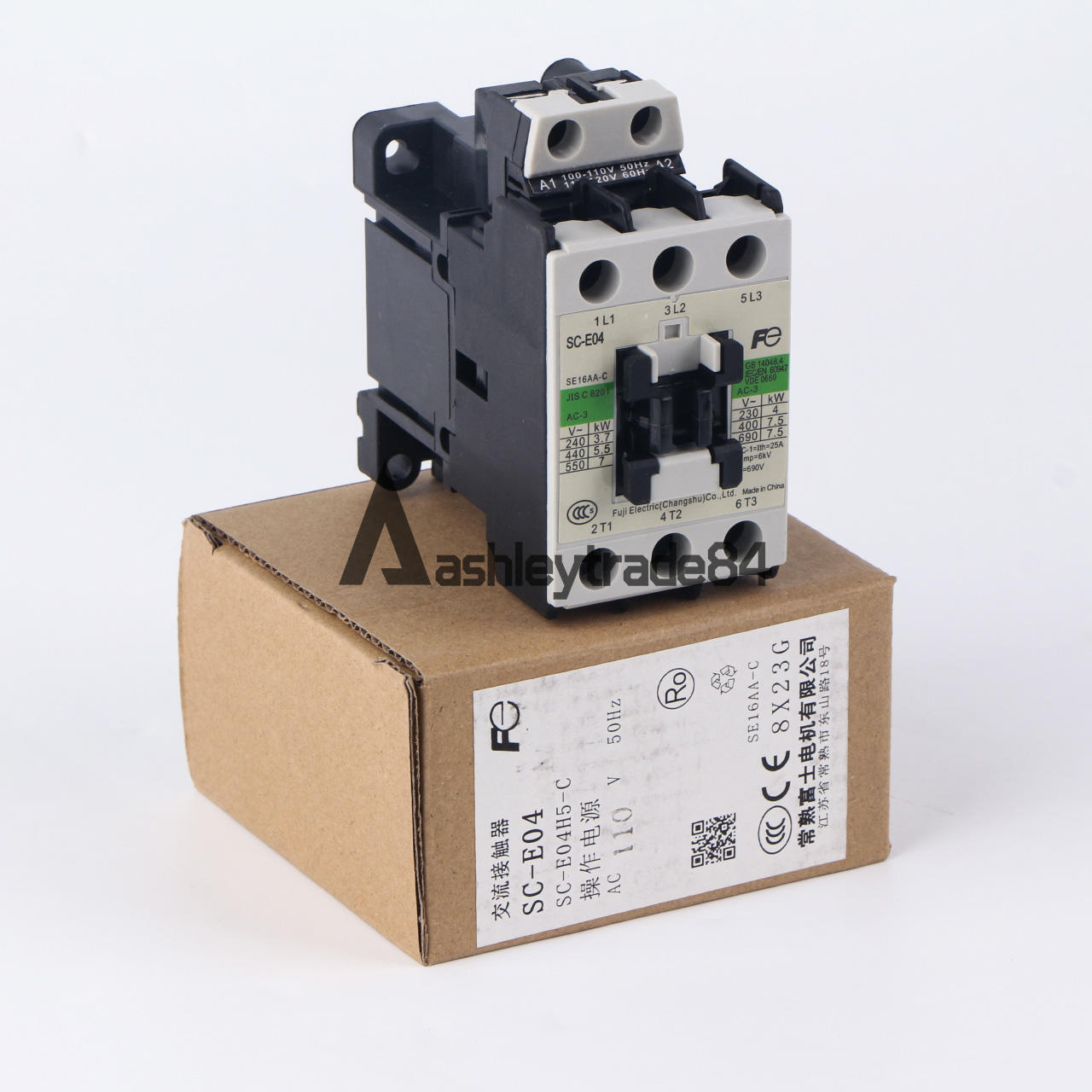 new ONE  FUJI SC-E04 110VAC Contactor