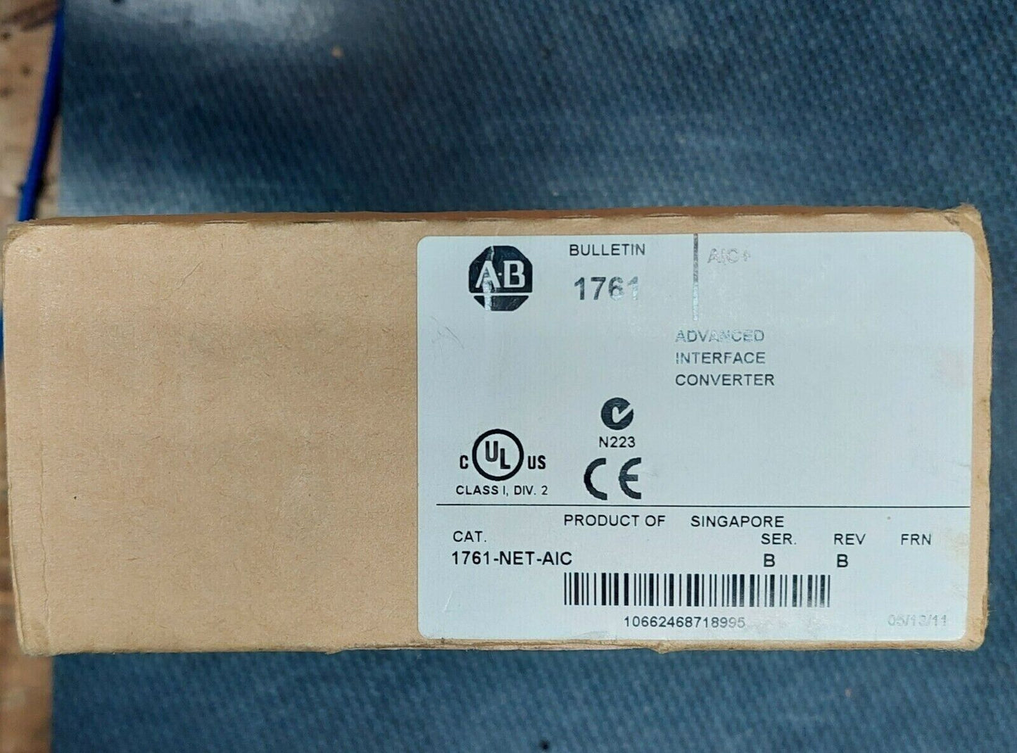 Allen Bradley 1761-NET-AIC MicroLogix Interface Module - ALLEN BRADLEY