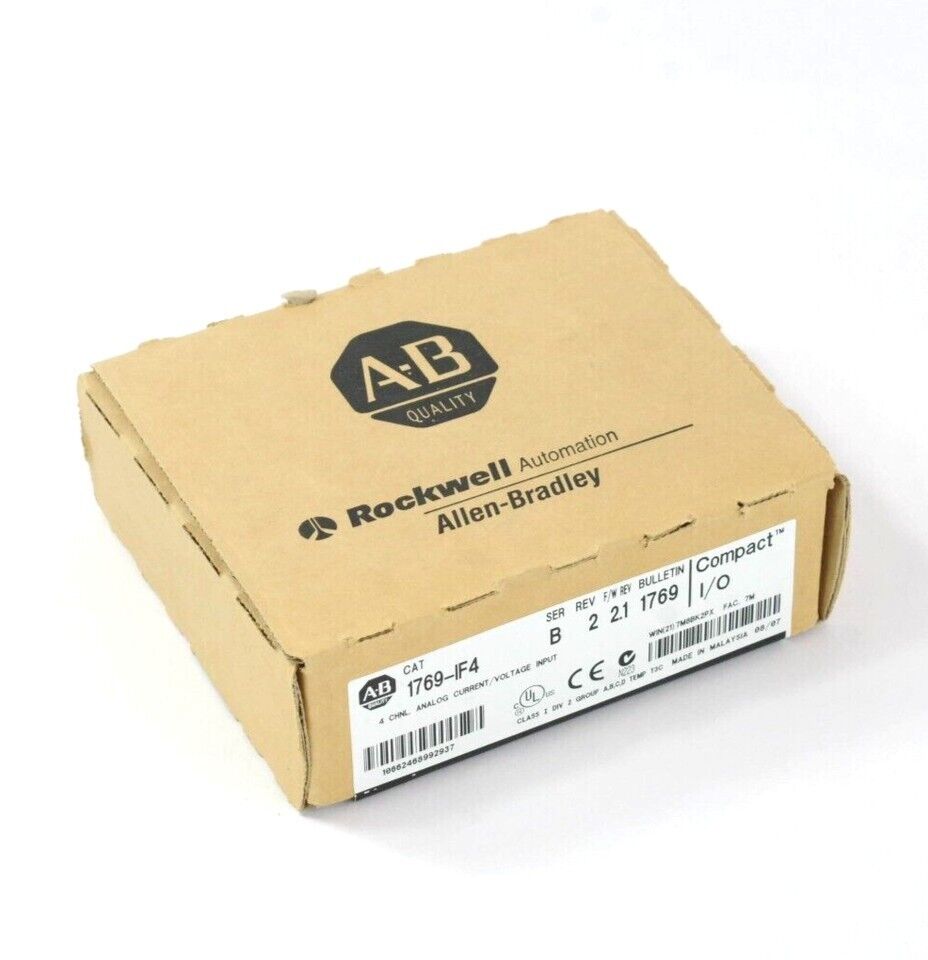 Allen Bradley 1769-IF4 Ser B 4-Channel Analog Input Module Compact - Surplus - ALLEN BRADLEY