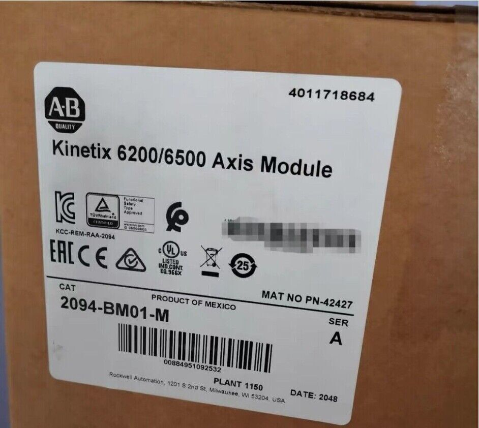 Allen-Bradley 2094-BM01-M Sealed Power Module, 460V, 9A Inv - ALLEN-BRADLEY
