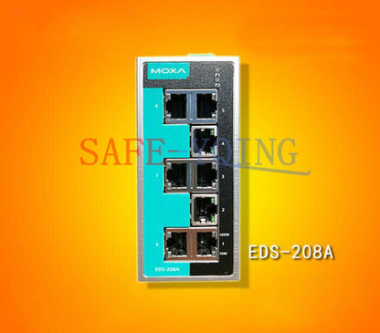 MOXA EDS-208A-SS-SC Ethernet Switch for PLC Applications - MOXA