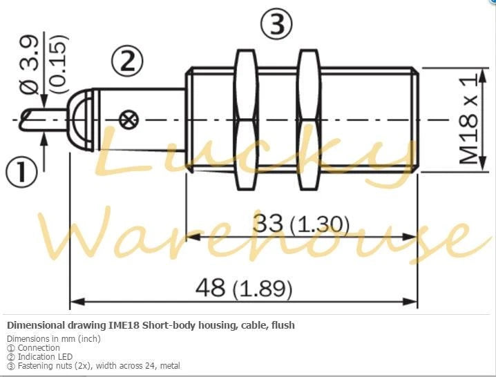 SICK IME18-05BPOZW2K Inductive proximity sensors PNP, #