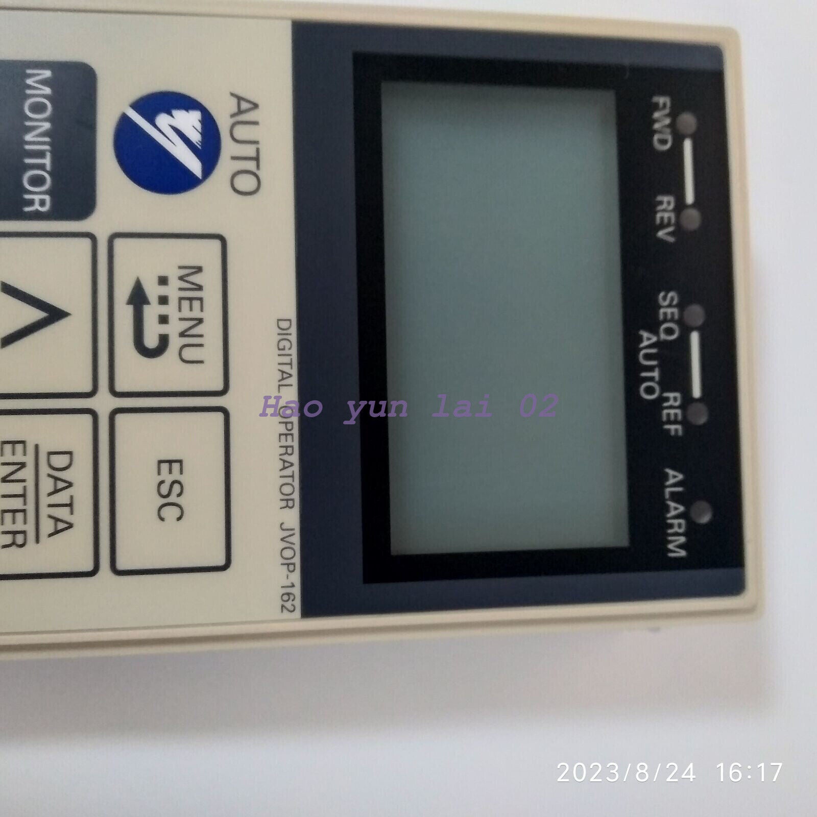 Used YASKAWA JVOP-162 Digital Operator - YASKAWA
