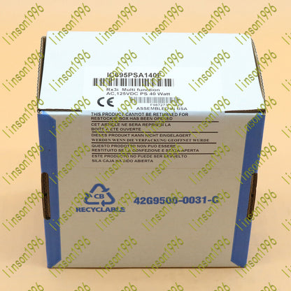 GE Fanuc IC695PSA140F Power Supply Module 1-Year Warranty - GE