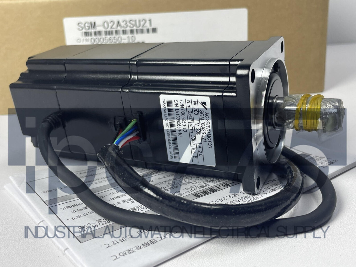 1PCS  Yaskawa servo motor SGM-02A3SU21 PING SGM02A3SU21