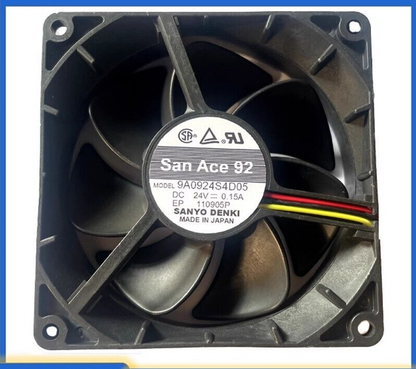 Sanyo 9A0924S4D05 24V 0.15A 9CM 3-Wire Inverter Cooling Fan