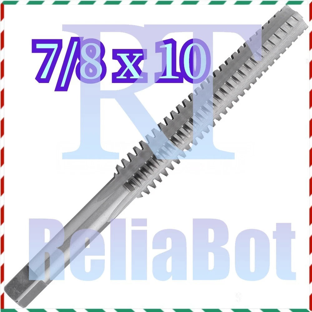ACME 7/8"-10 Trapezoidal Tap Right Hand, HSS 7/8 x 10 Trapezoidal Thread Tap