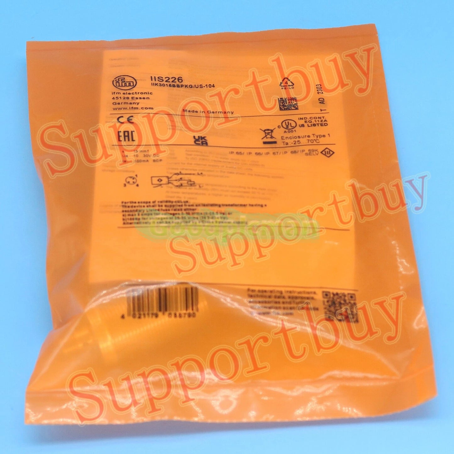 IIS226 For IFM INDUCTIVE PROXIMITY SWITCH SENSOR Free Shipping