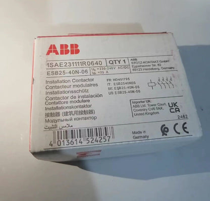 ABB ESB25-40N-06 Contactor 230V-240VAC/DC - ABB