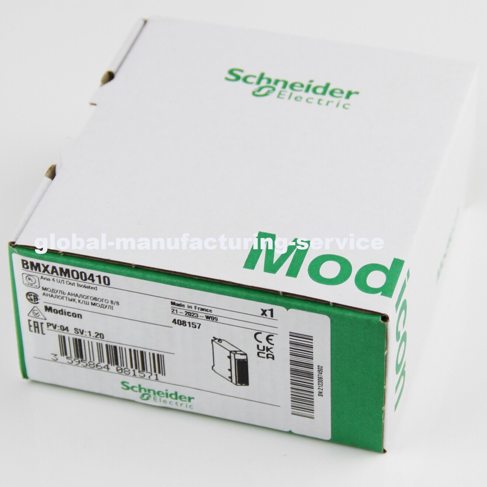 Schneider Electric Modicon BMXAMO0410 - SCHNEIDER ELECTRIC