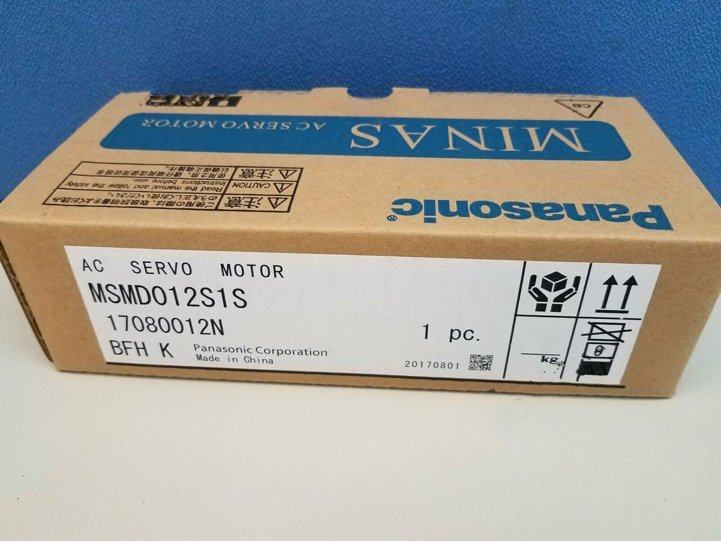 Panasonic AC Servo Motor MSMD012S1S One-Year - PANASONIC