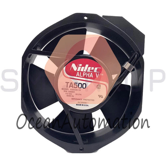 TORIN NIDEC ALPHAV A30200-10 TA500 Aluminum Frame Fan 115V