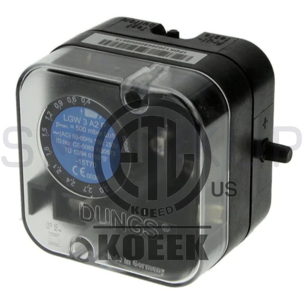 DUNGS LGW3A2P Air Pressure Switch