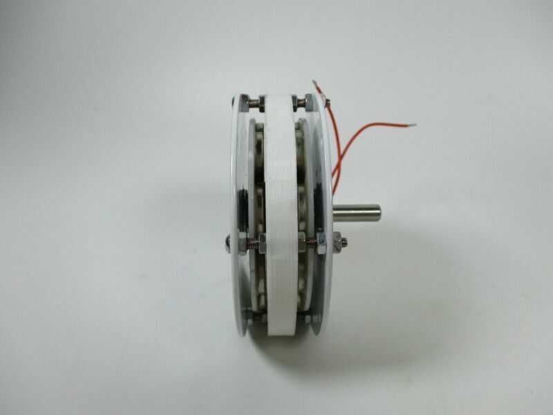 1pc DIY Low speed and low resistance 80MM mini disc type ironless generator