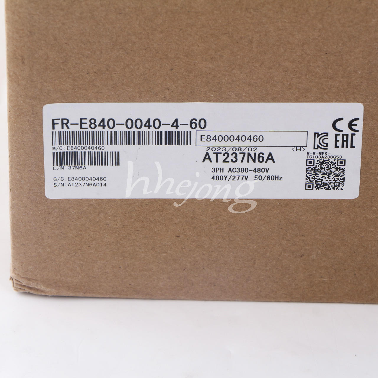 Mitsubishi Inverter FR-E840-0040-4-60 1.5KW - MITSUBISHI