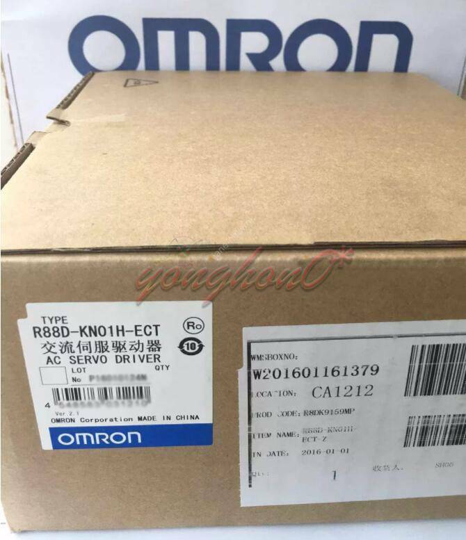 Omron R88D-KN01H-ECT AC SERVO DRIVER - OMRON