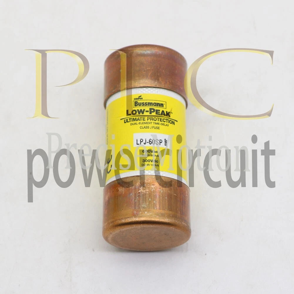 Bussmann LPJ-60SP (LPJ60SP) Fuse 60A Time Delay Class J Dual Element 600V (1Pcs)