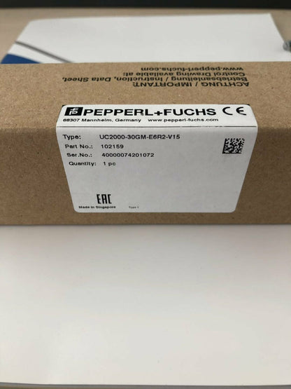 Ultrasonic Sensor UC2000-30GM-E6R2-V15 - PEPPERL+FUCHS