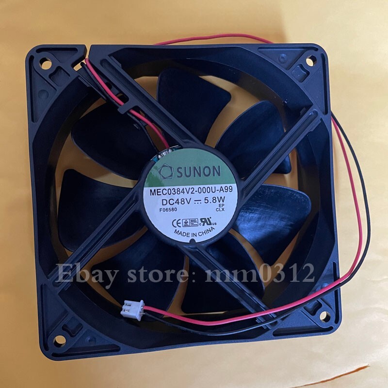 SUNON 12038 12CM MEC0384V2-000U-A99 48V 5.8W cooling fan