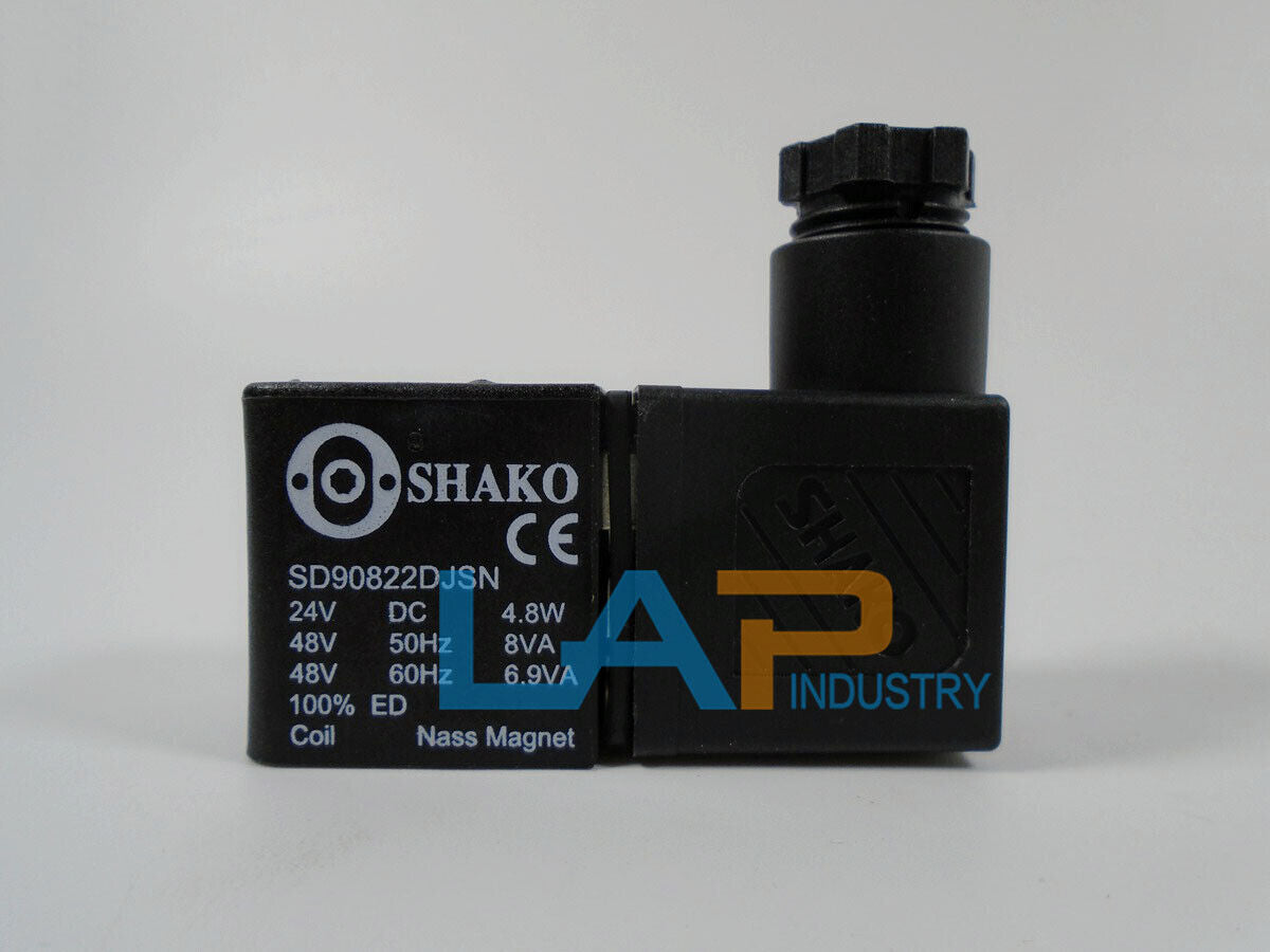 SHAKO Solenoid Valve Coil SD90822DJSN DC24V - SHAKO