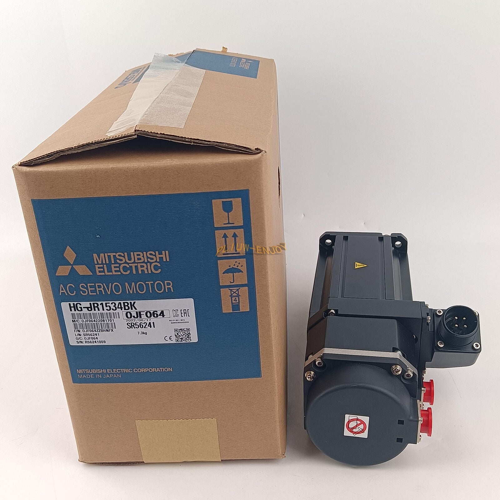 new ONE Mitsubishi servo motor HG-JR1534BK#YC - MITSUBISHI
