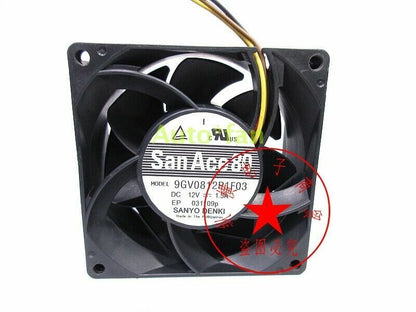 used 1pcs 8038 8CM/cm 12V 1.5A 9GV0812P1F03 8CM four-wire fan - MODCON