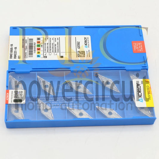 10PCS/BOX~KORLOY VNMG160404-HA H01 Carbide Inserts CNC TOOL ~
