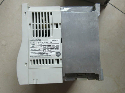 Used Mitsuboshi Inverter FR-S520-1.5K 1.5KW 220V Tested - MITSUBISHI