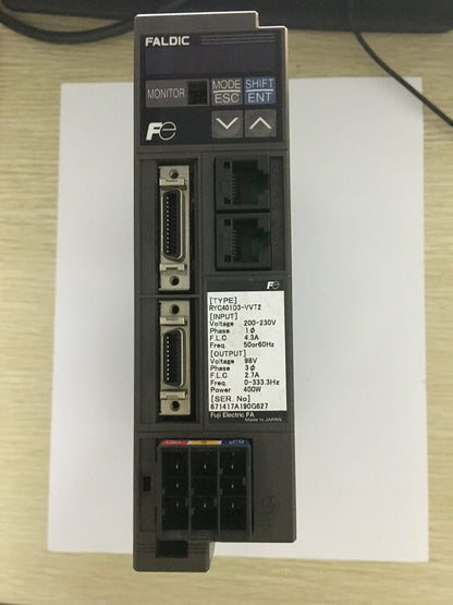 Used FUJI Servo Driver RYC401D3-VVT2 – Tested and in Good Condition - FUJI