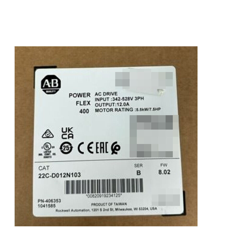 Allen-Bradley Sealed PowerFlex 400 5.5 kW AC Drive - ALLEN-BRADLEY