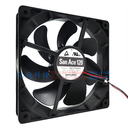 Sanyo 9S1212H403 12v 0.39A 12025 12cm silent cooling fan