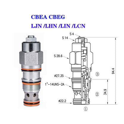 For Sun CBEA-LHN Balance Valve