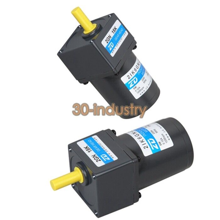 ZD 6W 220V AC Gear Motor 2IK6GN-C/2GN15K for Various Applications - ZD