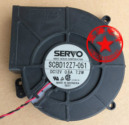 1pcs SERVO SCBD12Z7-051 12V 7.2W 12 cm cooling fan