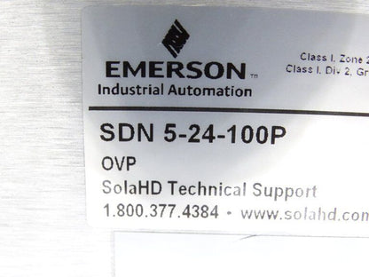 SDN-5-24-100P 100W 24V DC Power Supply - EMERSON