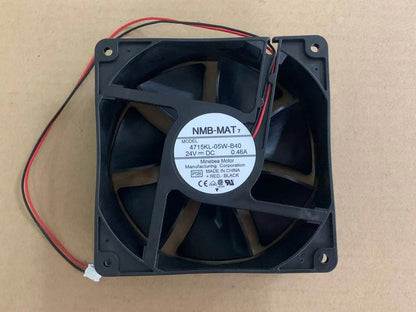 new 1pc NMB-MAT 4715KL-05W-B40 fan 120*120*38mm 2pin 24V 0.46A
