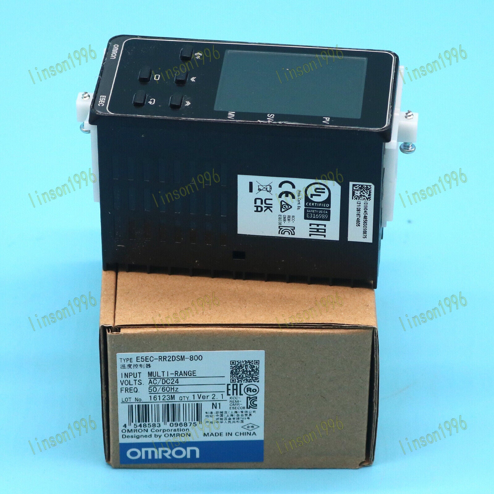 new ONE  Omron E5EC-RR2DSM-800 temperature controller In Box Fast Delivery