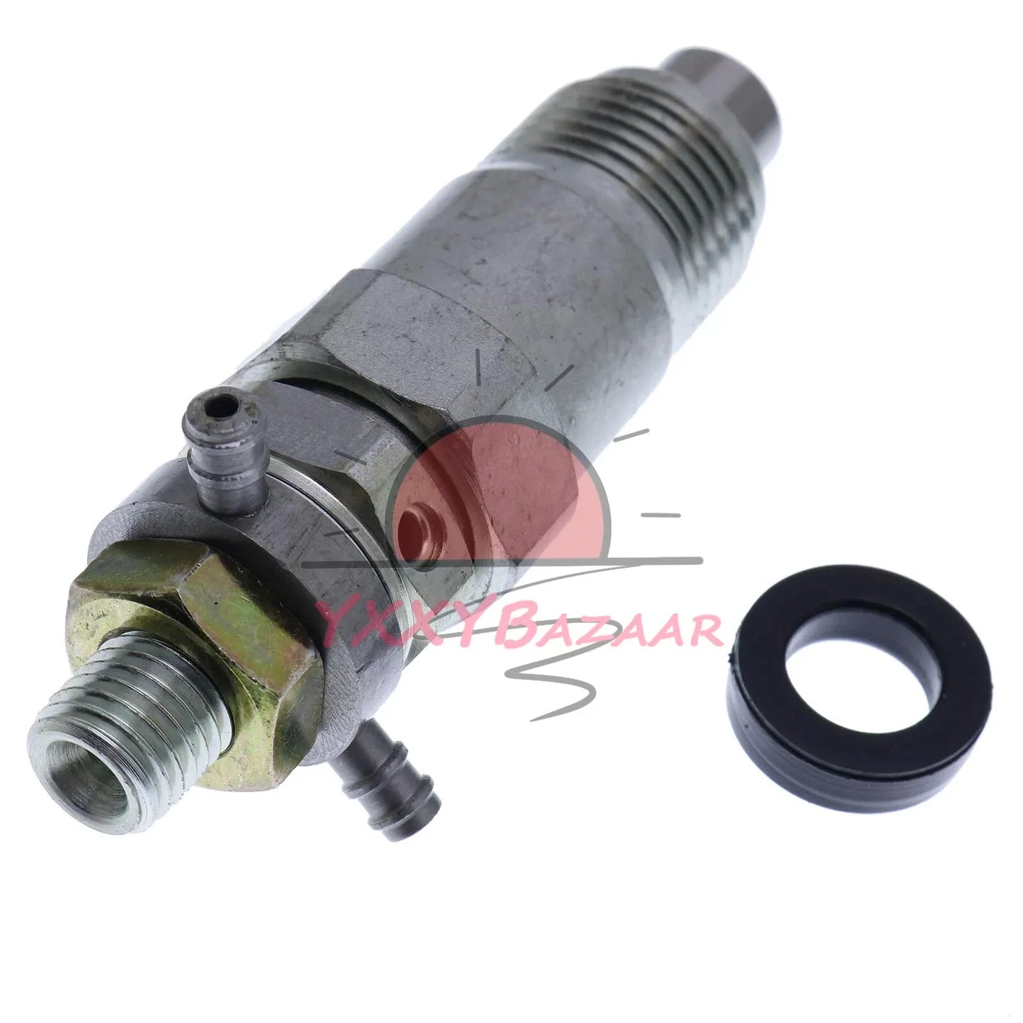 15221-53001 Fuel Injector Compatible with Kubota Tractor B7000 L1500 L1501 L1801