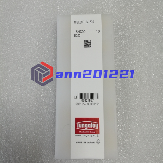 New 10PCS Tungaloy WGE30R GH730 - TUNGALOY
