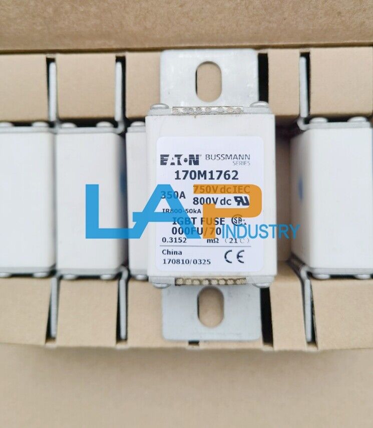 New Bussmann Fuse 170M1762, 750V, 350A for High Performance - BUSSMANN
